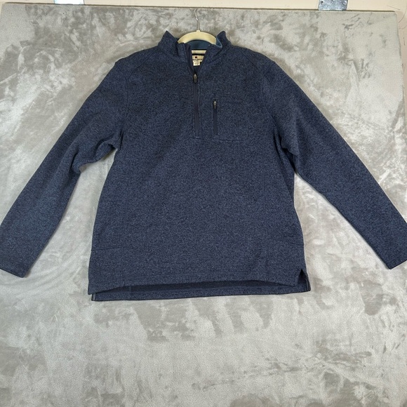 Woolrich blue quarter-zip sweater - Picture 9 of 9